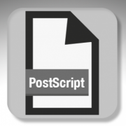 PostScript, namisla